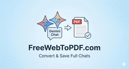 Gemini to PDF: How to Convert & Save Full Chats