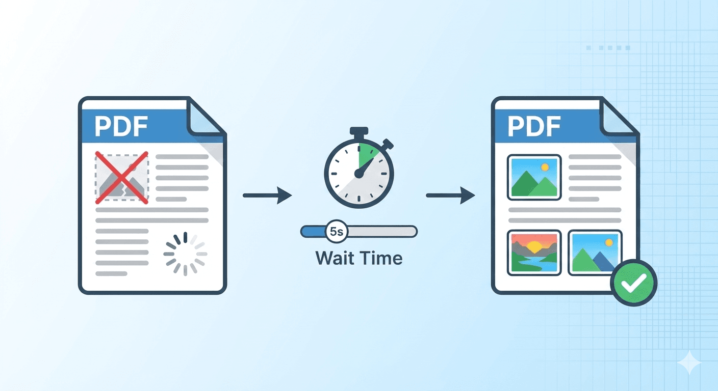 My PDF is Missing Images! How to Fix Lazy Loading and Infinite Scroll